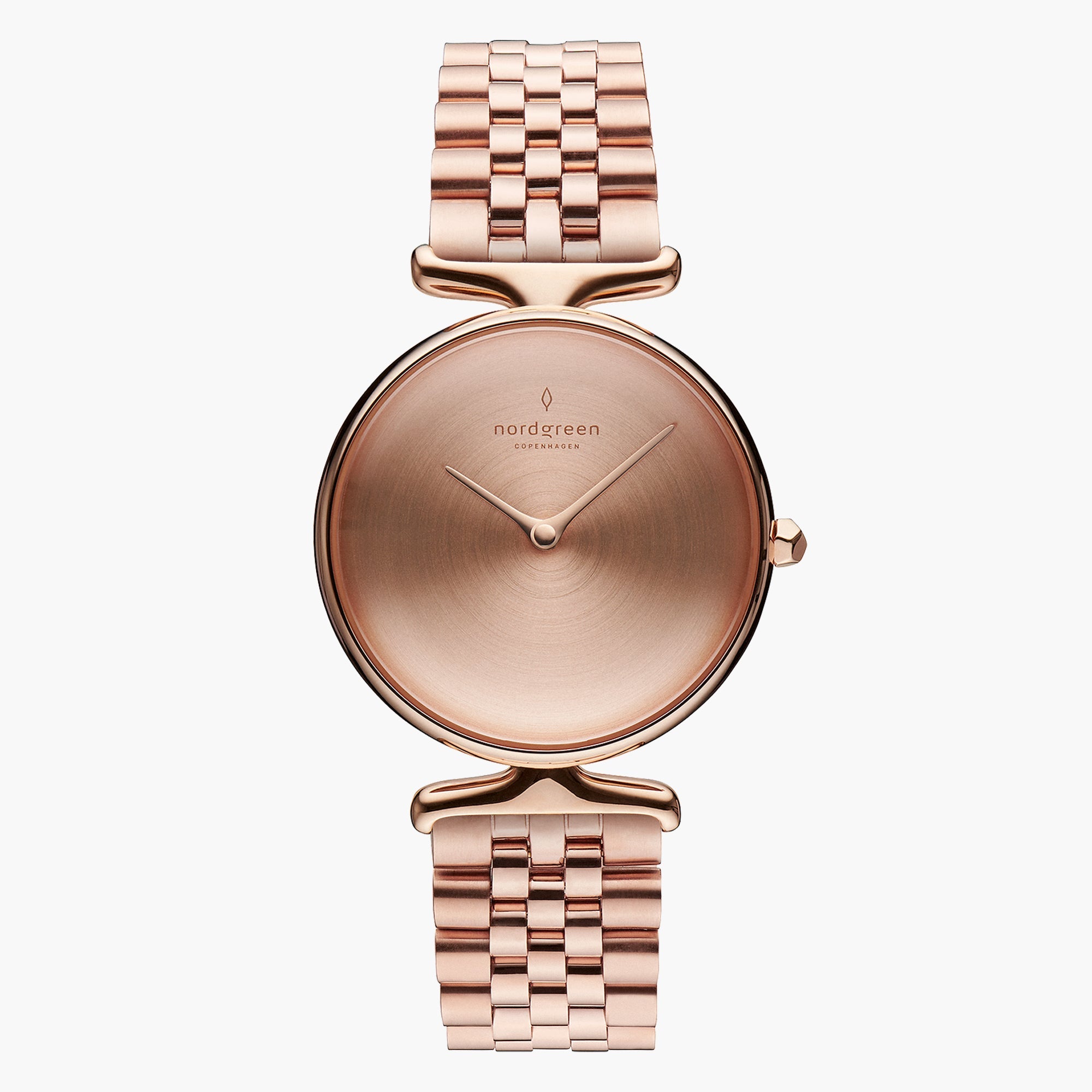 Unika 32mm | ローズゴールドリンク レディースウォッチ – Nordgreen