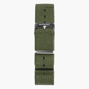 Olive Green Nato - Silver - 40mm/42mm