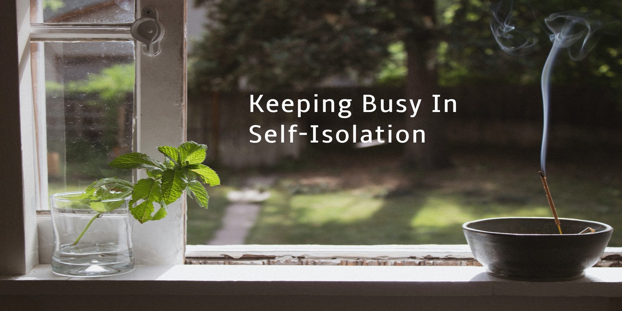 Keeping Busy In Self-Isolation