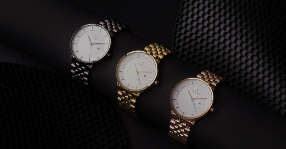 Exquisite black timepieces for that special woman
