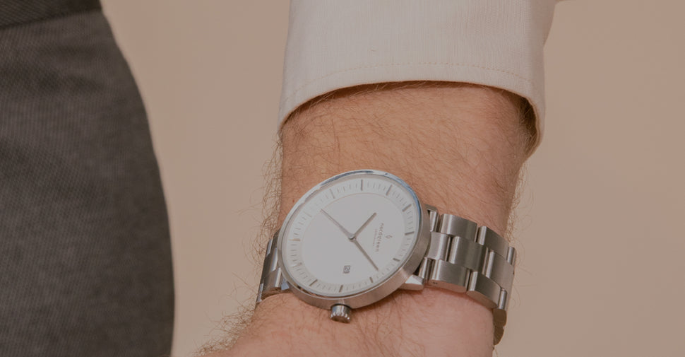 Men's White Dial Watches