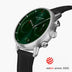 Pioneer | Green Sunray Dial - Black Leather