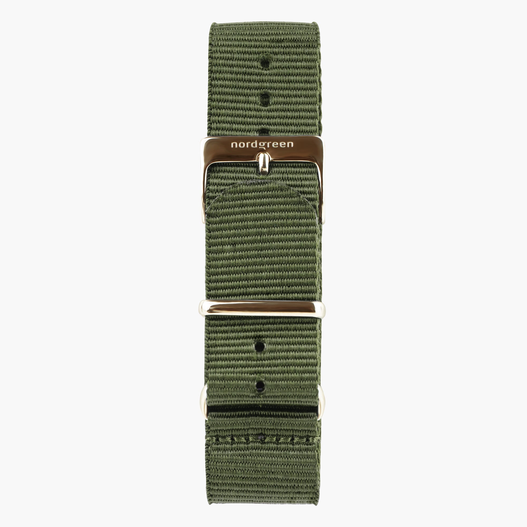 Green Nylon - Rose Gold