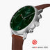 Pioneer | Green Sunray Dial - Brown Leather