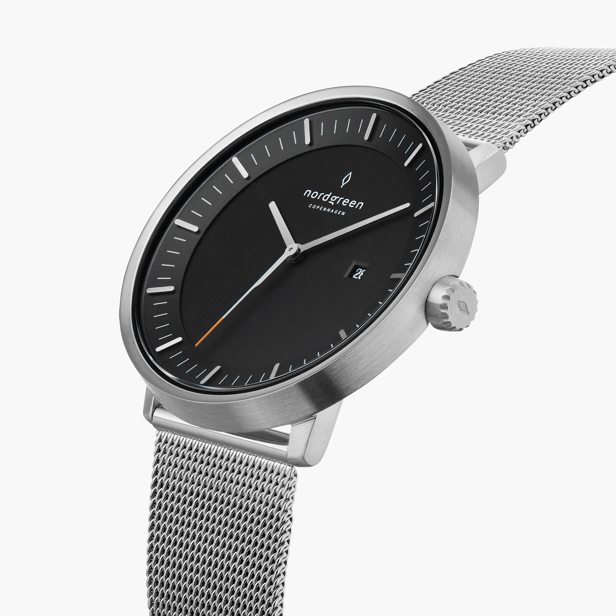 Philosopher Silver 40mm – Nordgreen Global