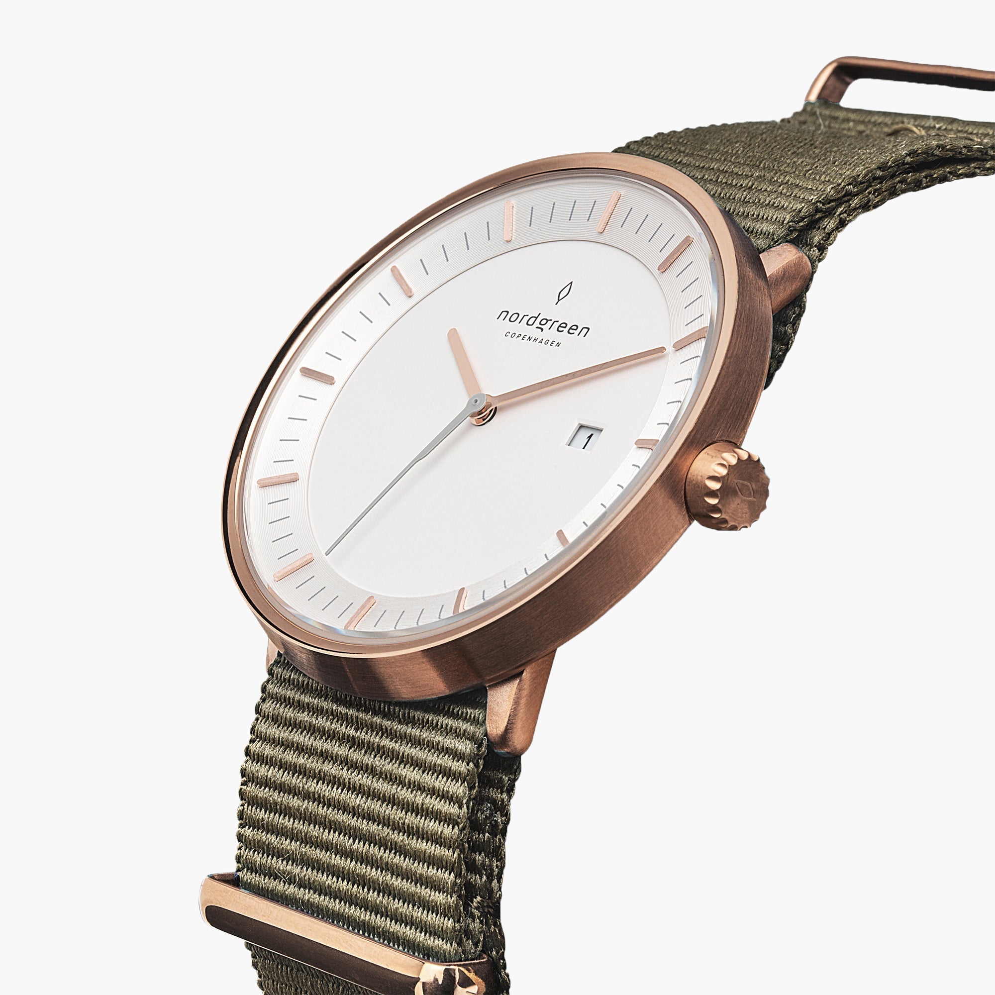 Nordgreen Men's Philosopher | Asymmetrical Hand 36mm, 40mm