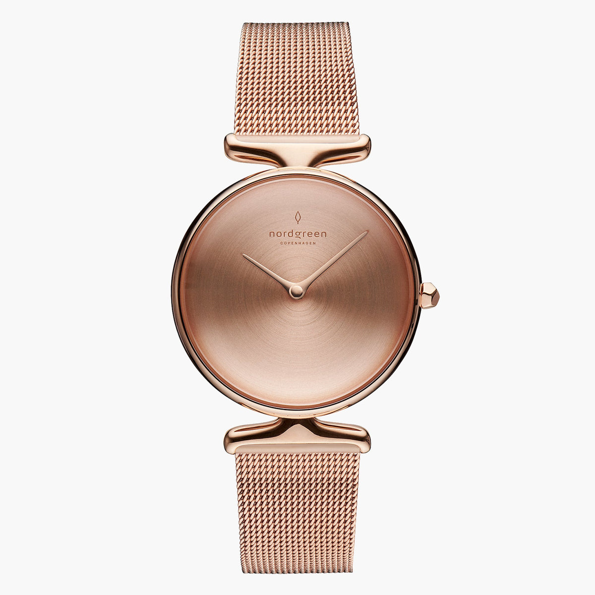 Unika 32mm | Rose Gold Dial Mesh Women display picture 3