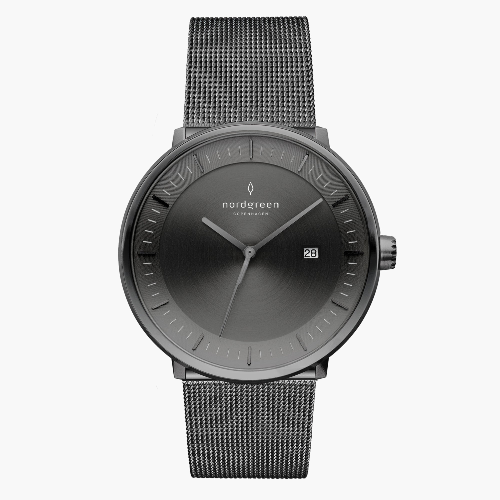 Philosopher Gun Metal 36mm – Nordgreen Global