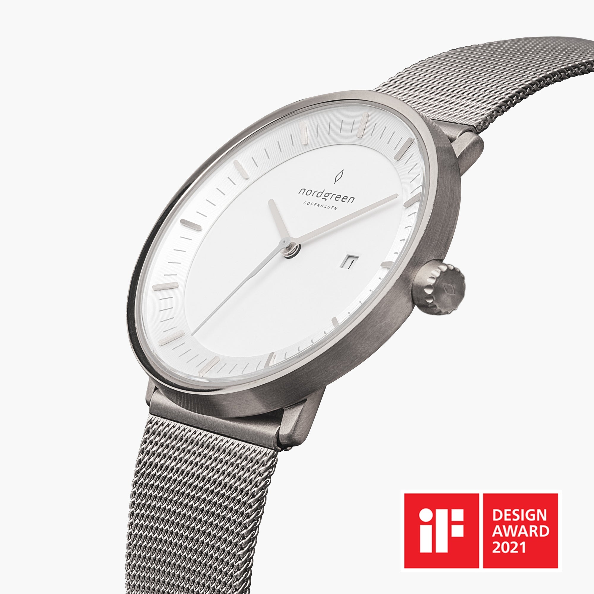 Philosopher Silver 40mm – Nordgreen Global