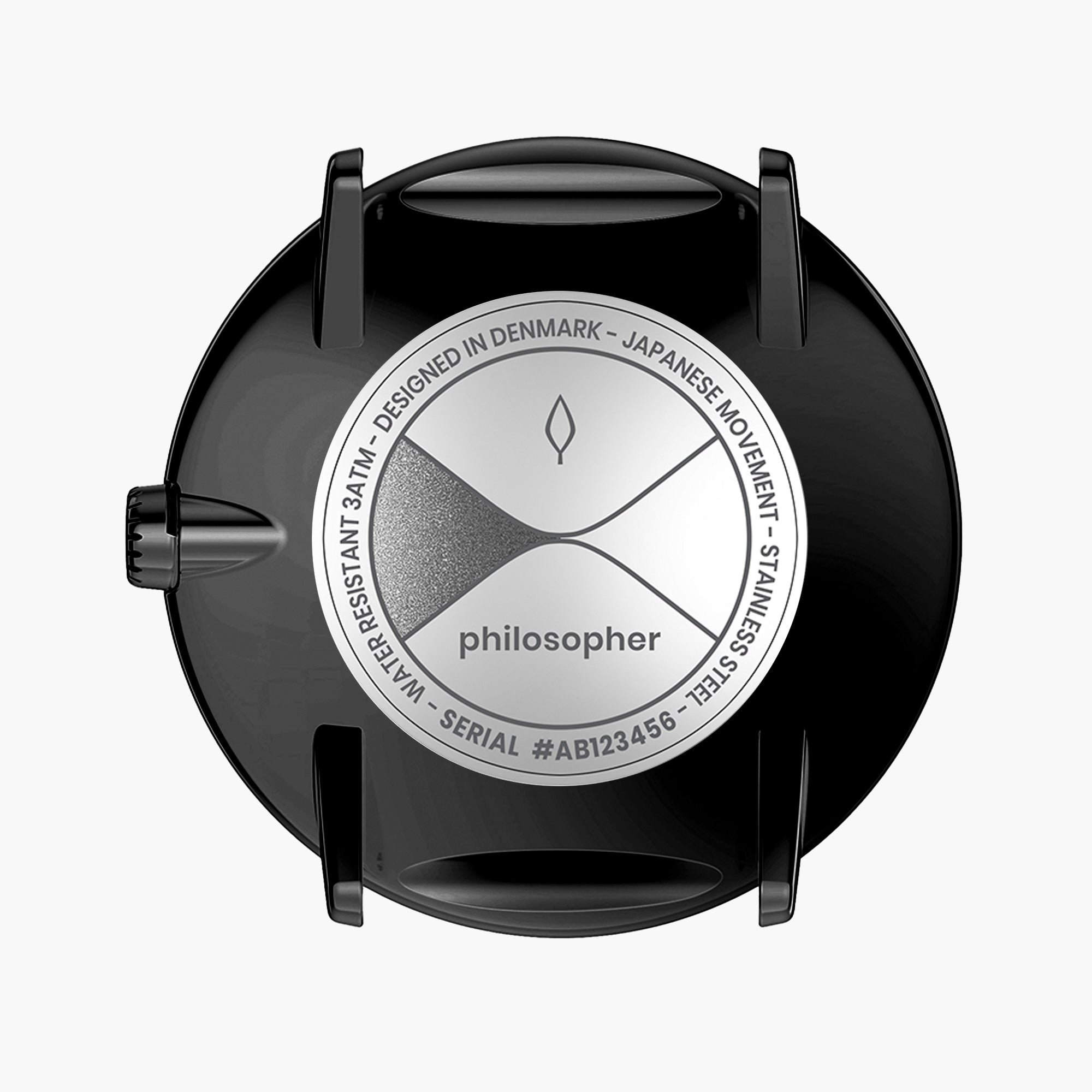 Minimalist Black Link Watch | Nordgreen Philosopher