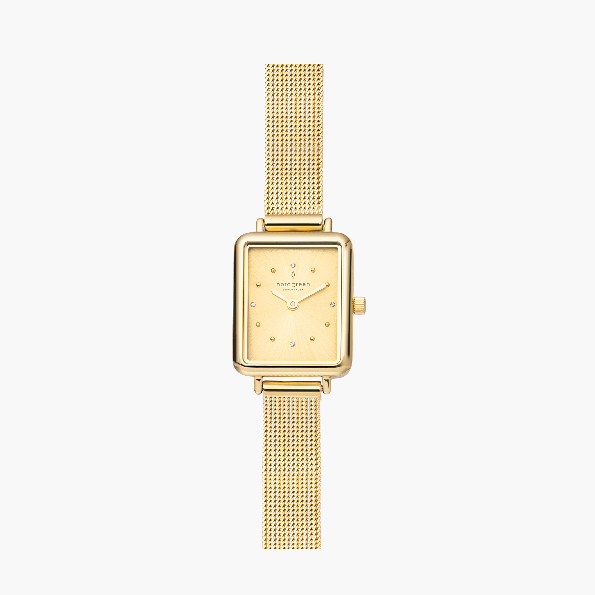 Nordgreen Allure 20mm | Gold Dial Mesh Watch Nordgreen Allure 20mm | Gold Dial Mesh Watch