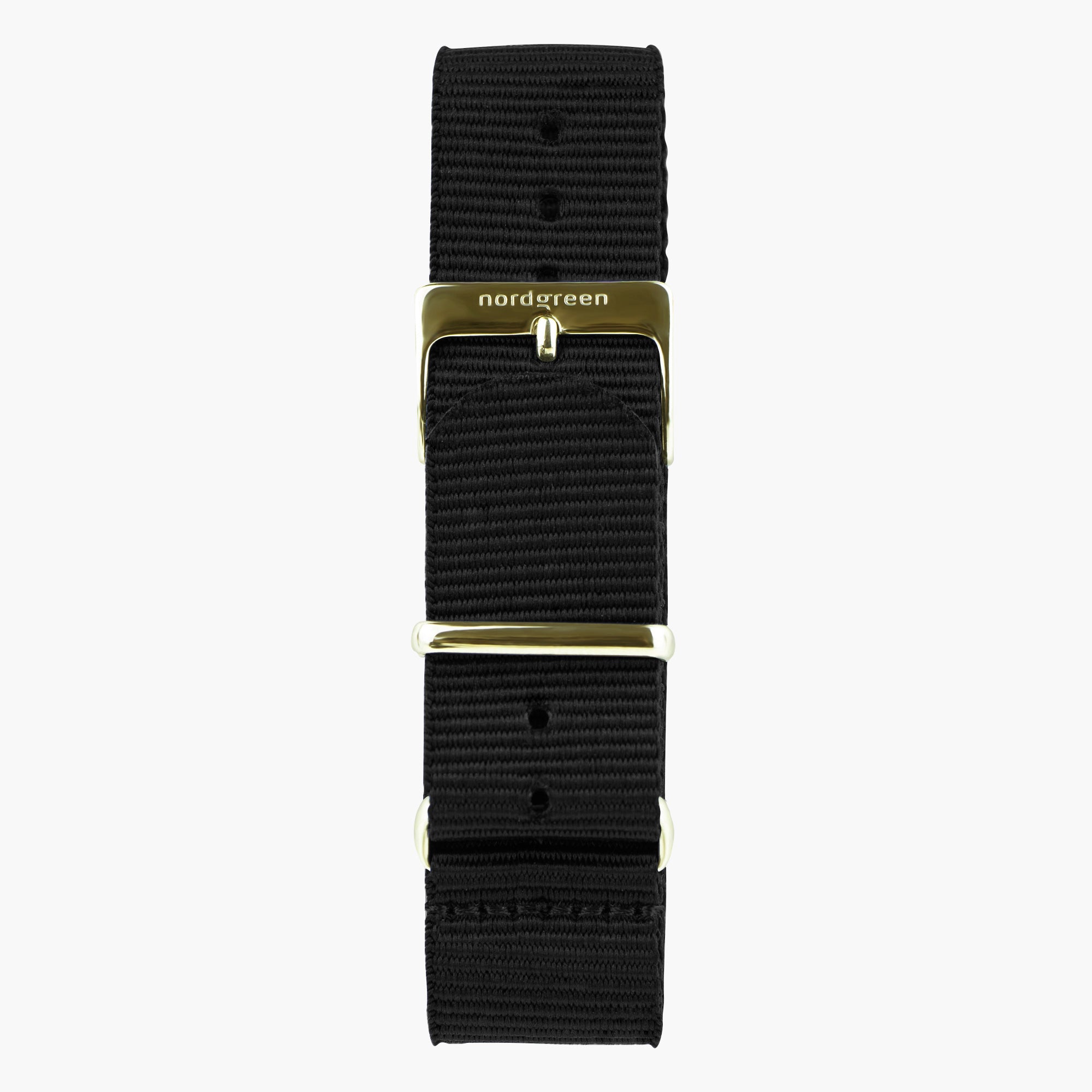 Black Nylon - Gold