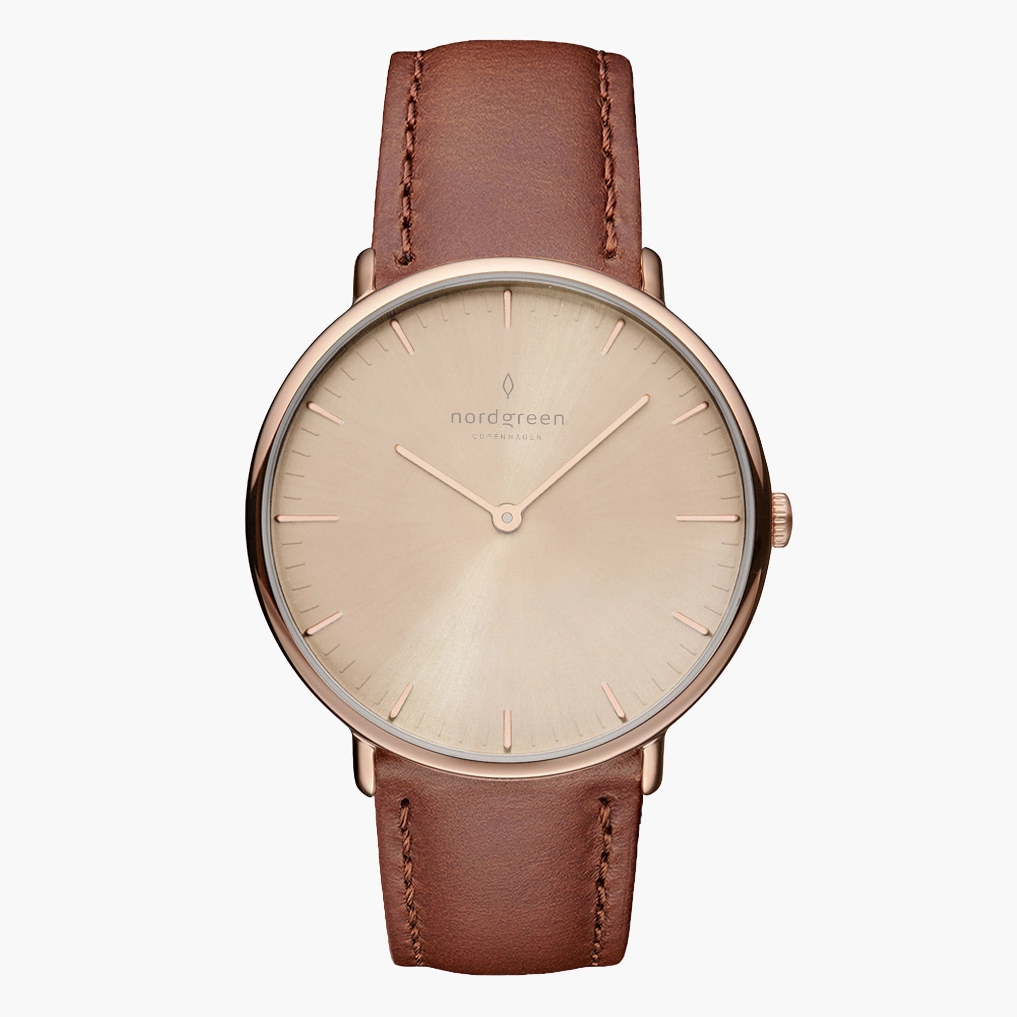 Ice Blue Dial Watch | Nordgreen Native 28mm Rose Gold