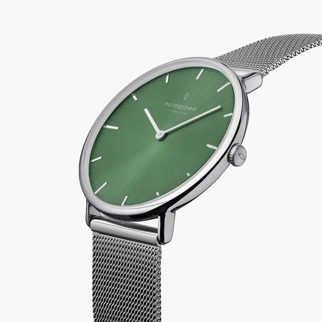 Native | Digital Olive Dial - Mesh