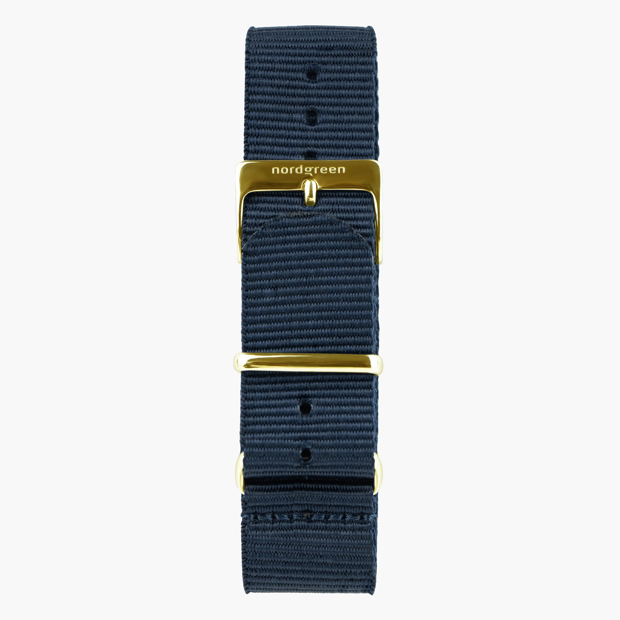 Navy Nylon - Gold