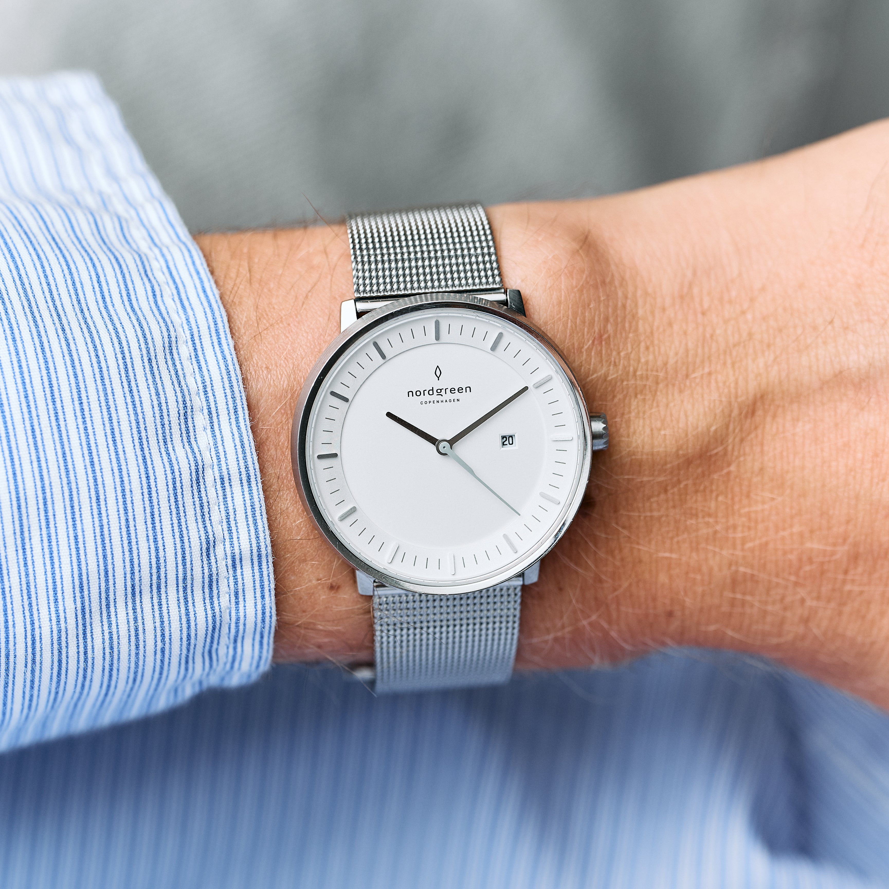 Nordgreen Men's Philosopher | Asymmetrical Hand 36mm, 40mm