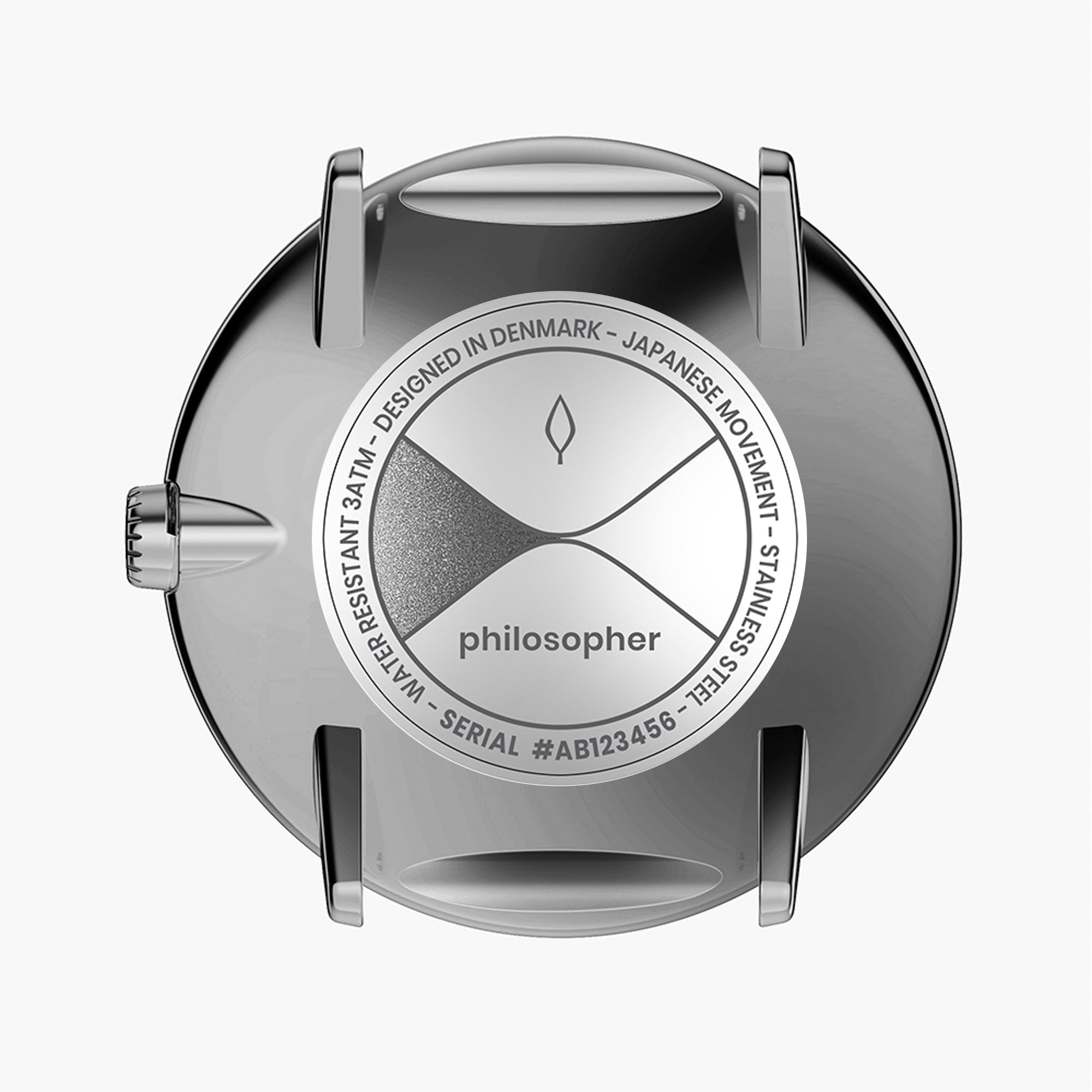 Nordgreen Philosopher | Gunmetal 36mm Black Leather