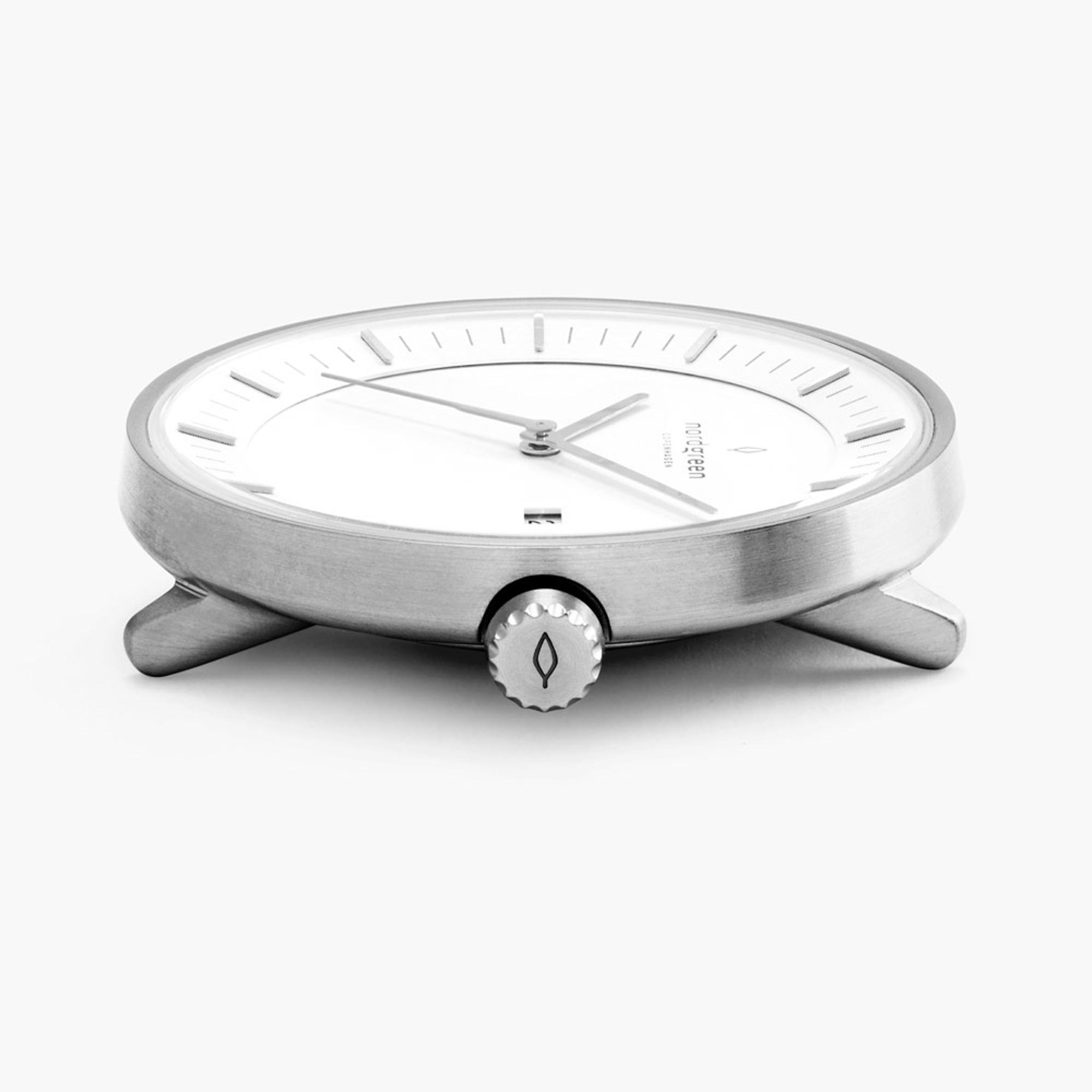 Philosopher 36mm | Silver Rose Gold Link Strap | Nordgreen