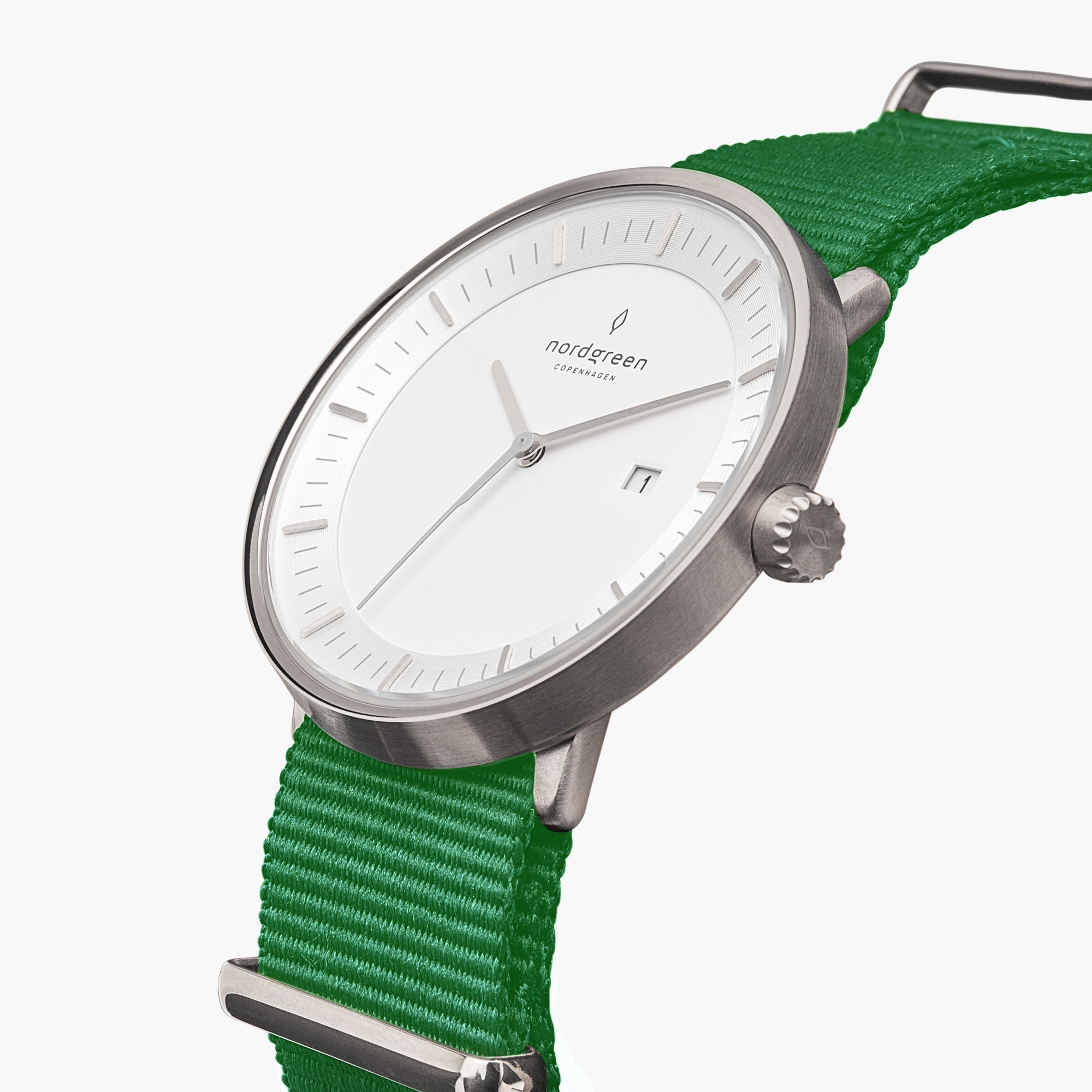 nord green philosopher腕時計　シルバー Philosopher 36mm | Silver Mesh Minimalist Watch – Nordgreen
