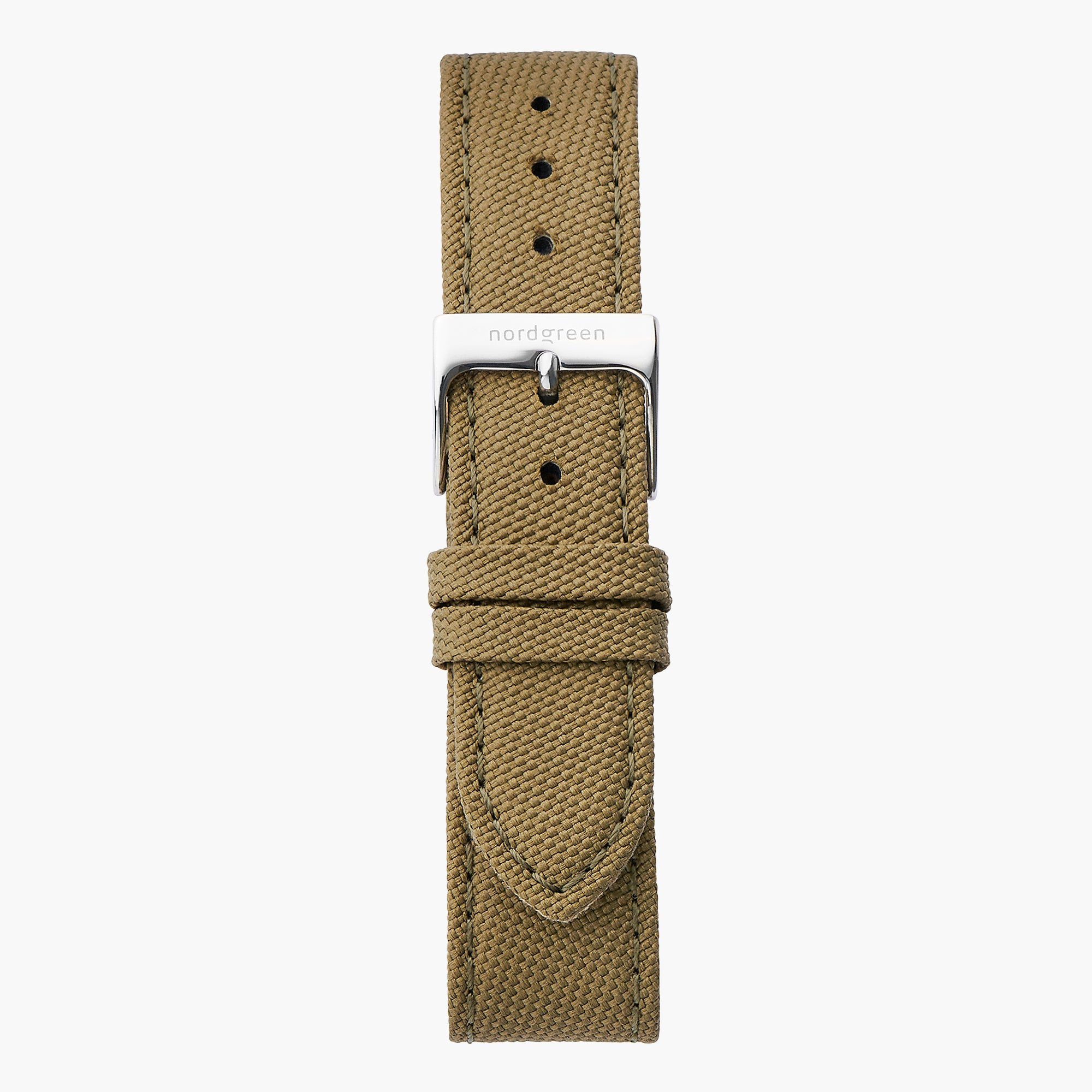 Green Nylon - Silver