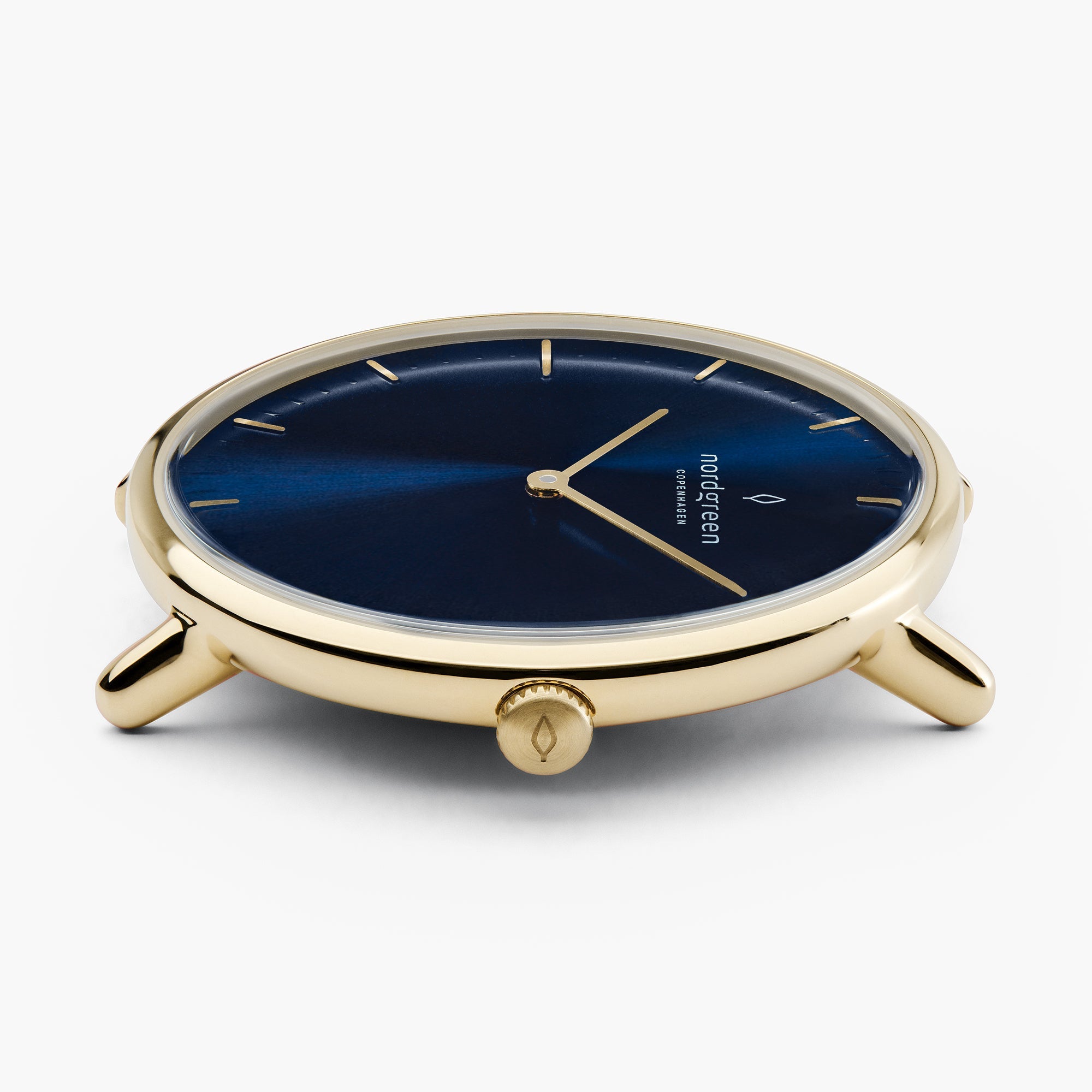 Nordgreen Native | 36mm Gold Case Blue Dial
