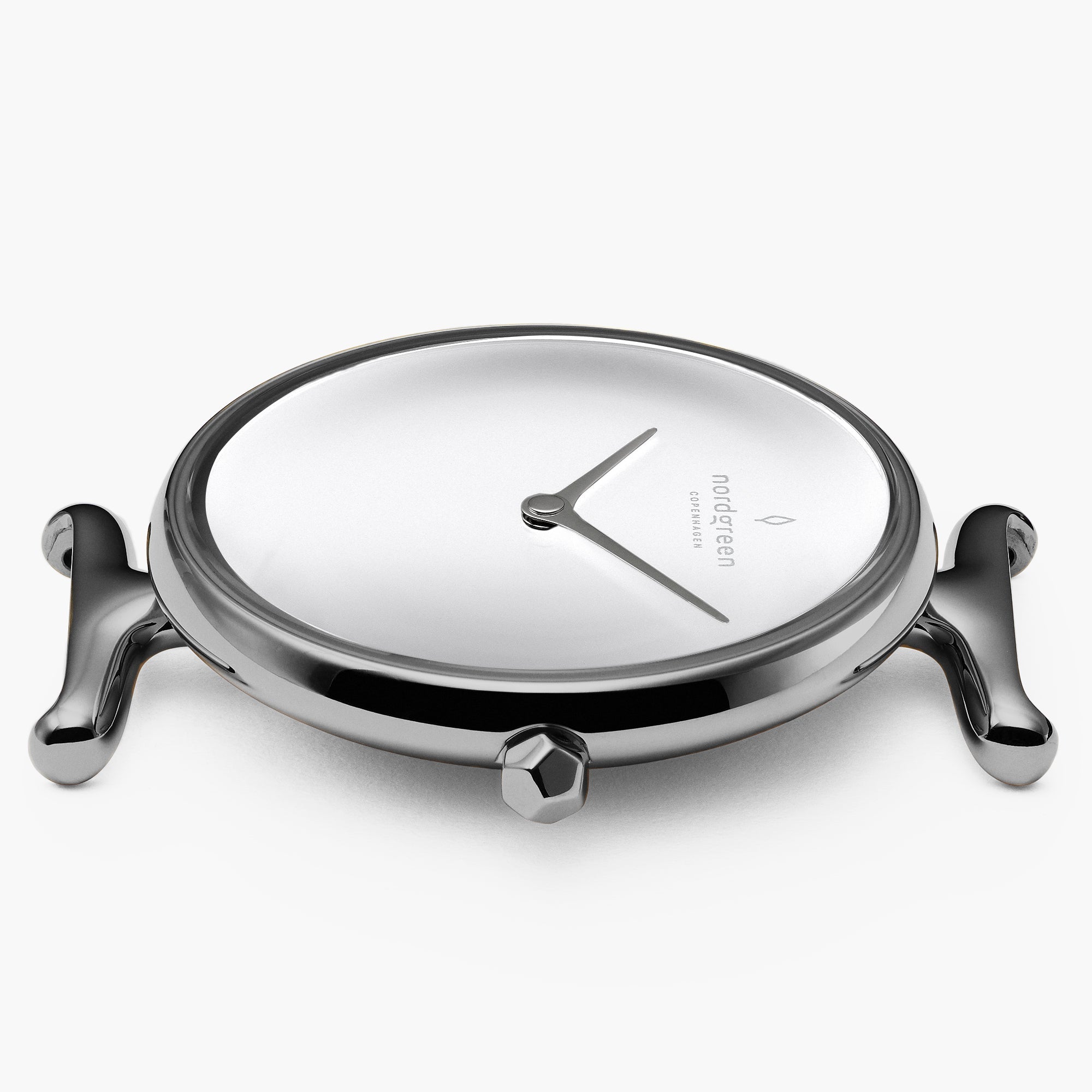 Nordgreen Unika | 32mm Silver White Dial Leather