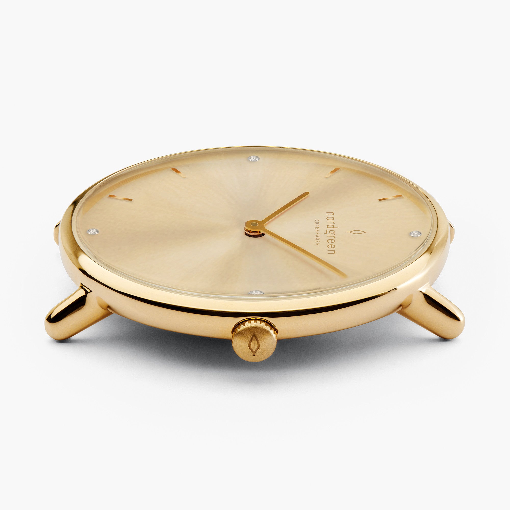 Native 28mm - Gold - Crystal Sunray Dial