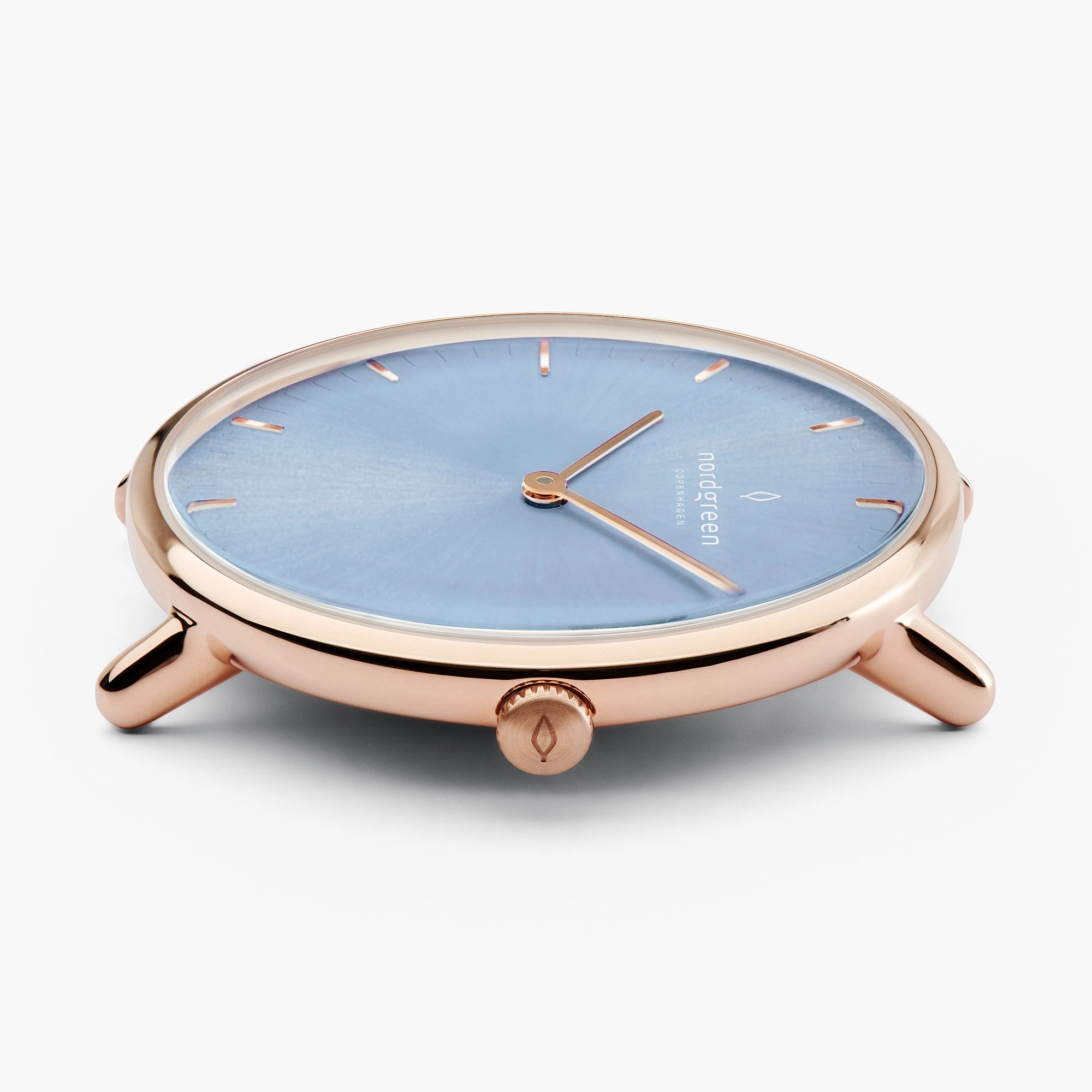 Native 28mm - Rose gold - Ice Blue Sunray Dial