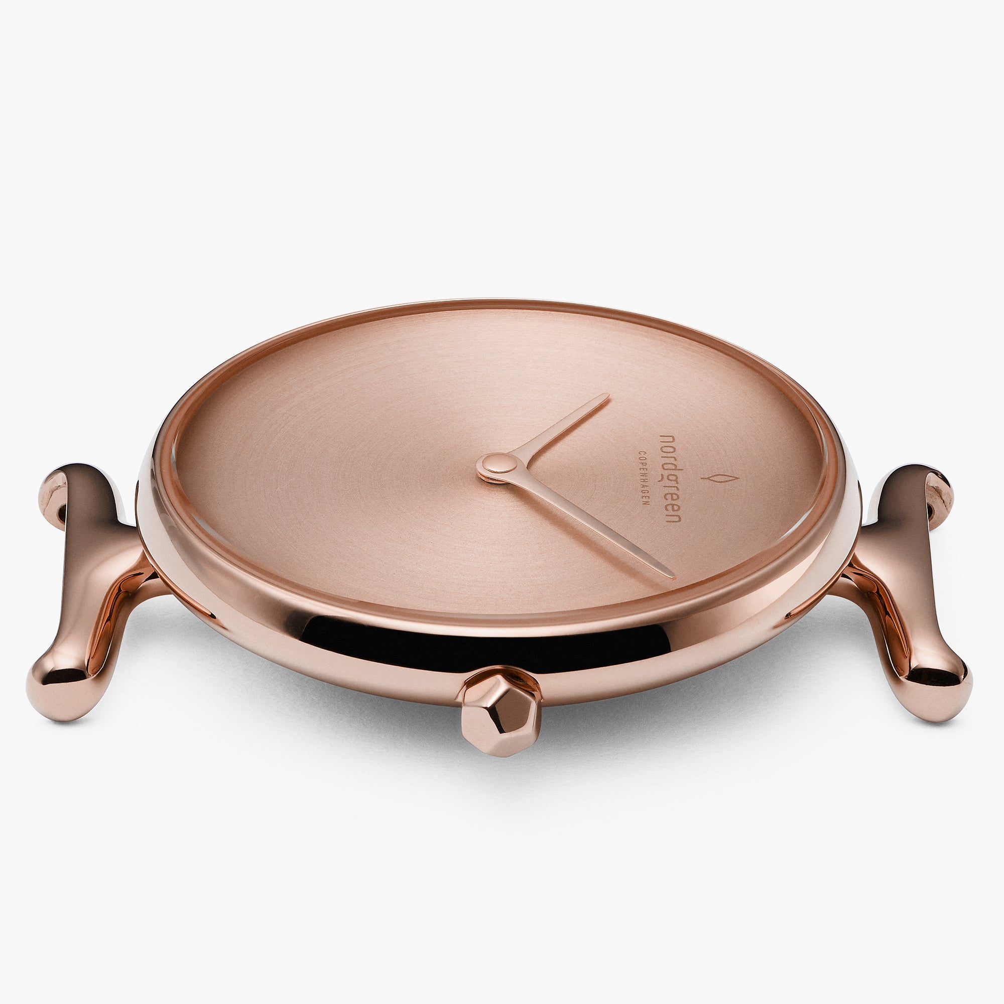 Unika 28mm - Rose Gold - Brushed Metal Dial