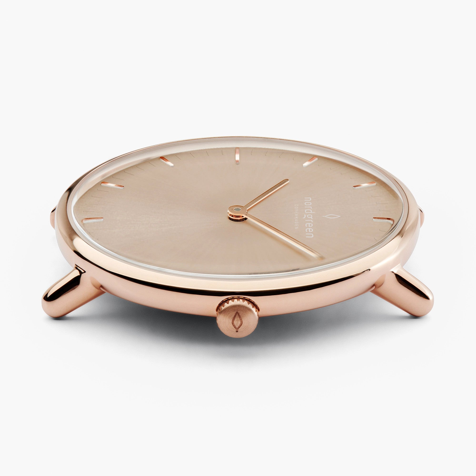 Native 28mm - Rose Gold - Latte Sunray ダイヤル