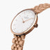 IN32RG5LROXX &Infinity rose gold women's watch with 5-link straps