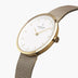 IN32GOMEGOXX &Infinity gold watches for women with mesh strap