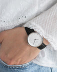 Infinity - BUNDLE White Dial Silver | Brown / Black / Mesh Straps