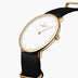 NR32GONYBLXX NR36GONYBLXX NR40GONYBLXX &Native gold watches for women with black nylon straps