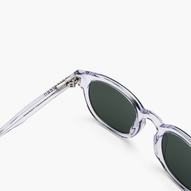 Oakley Sunglasses Gibston Polished Clear Prizm Sapphire Iridium OO9449-0460  - The Optic Shop